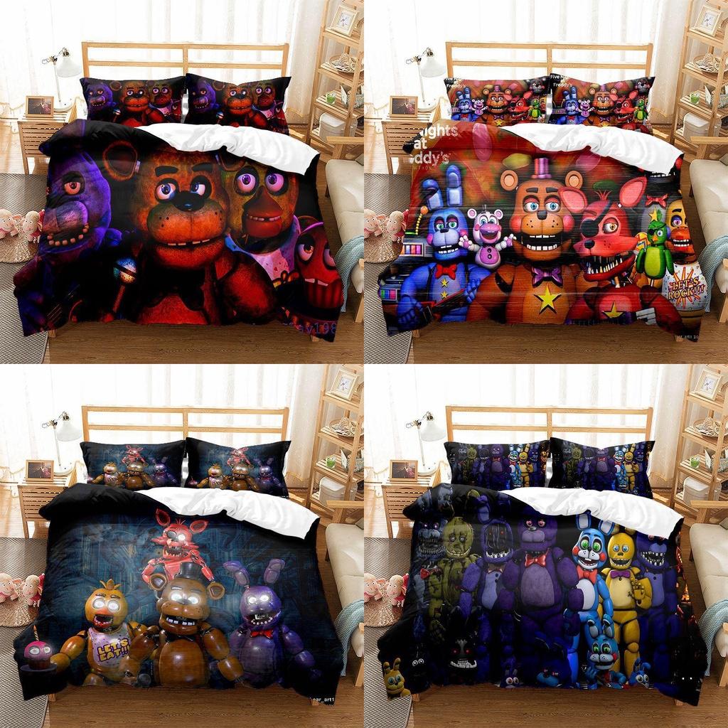 Серия "Игрушечный мишка" Трансграничный трехпредметный набор Пододеяльник Флисовый четырехпредметный набор Зарубежный двухпредметный набор