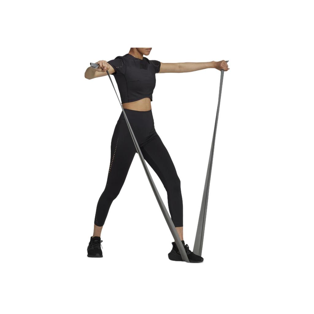 Adidas Футболка W Boa Top Solid Color Hollow Short Sleeve T Shirt Women Tops Black HD8951