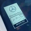 CSF1 Car Stickers Tiger Head Butterfly Running Decorative Sticker For Mercedes Benz AMG W206 W204 W205 W212 W213 W221 W222  W240 W211