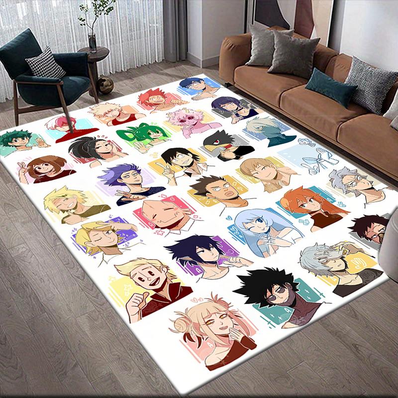 My Hero Academia Cute Area Rug, MHA Fan Cozy Carpet, Perfect Gift.chl
