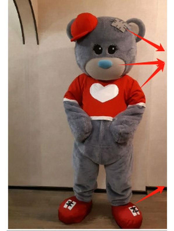 Комплект костюма для косплея длинноухого кролика