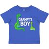 Inktastic Grampy's Boy Grandson Dinosaur Toddler T-Shirt Grampy Grandchild Boys