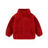 Boys Jacket Autumn Winter Warm Fleece Baby Coats Fashion Zipper Children's Outerwear Plush Kids