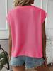 2026 Women's Casual Summer Knit Top - Versatile, Slimming, Loose Fit