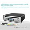 Портативный Bluetooth CD-плеер Hi-Fi Аудио Домашний CD-риппер Настольный CD-плеер с входом и выходом для музыкальных развлечений