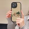 Милый Медведь Квокка Чехол для Телефона MagSafe Для IPhone 11 12 13 14 15 16 Pro Max Plus Кожаный Чехол