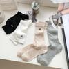 Solid Color Long Socks Spring Summer Sweet Stockings New Cotton Socks