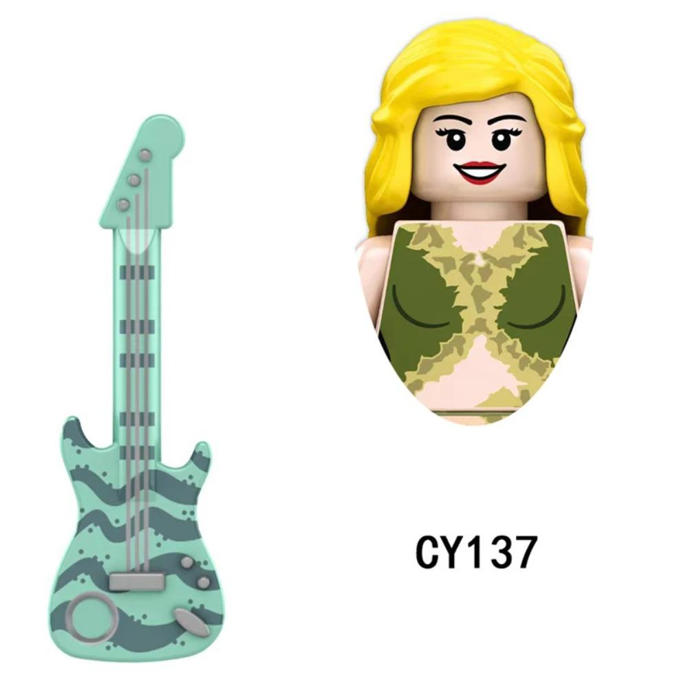 LG1015 Конструктор для девочек Знаменитые сборные кубики Принцесса Мини-куклы Фигурки Экшн Детские Милые Каваий Игрушки для Рождественских подарков