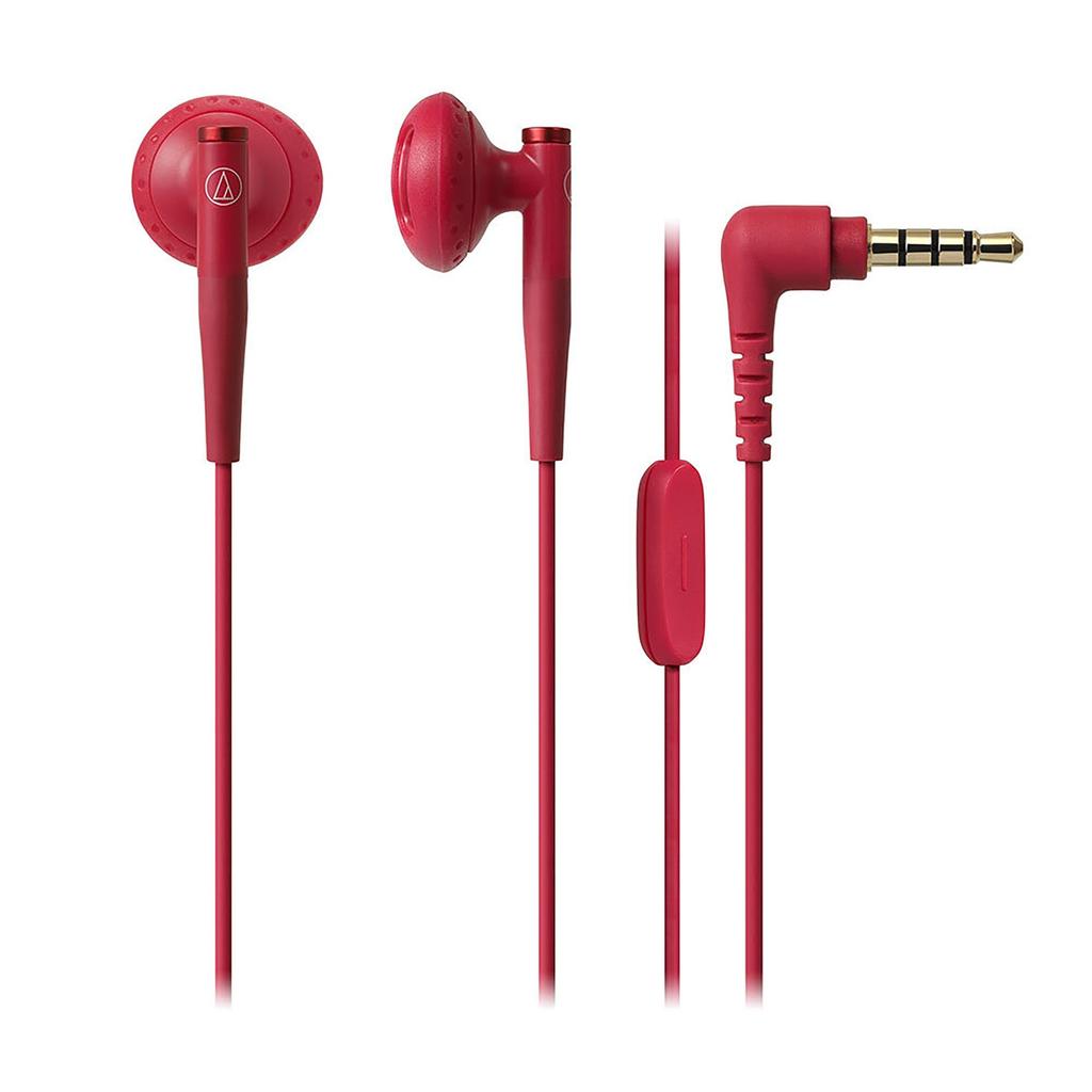 Dynamic Earphones for Smartphones Audio-technica Semi-open (red) Audio-technica ATH-C200IS-RD