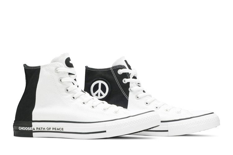 Men's Sneakers Converse Chuck Taylor All Star High 'Choose A Path Of Peace'