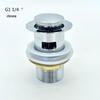European Style Zinc Alloy & Stainless Steel Pop-up Basin Drain