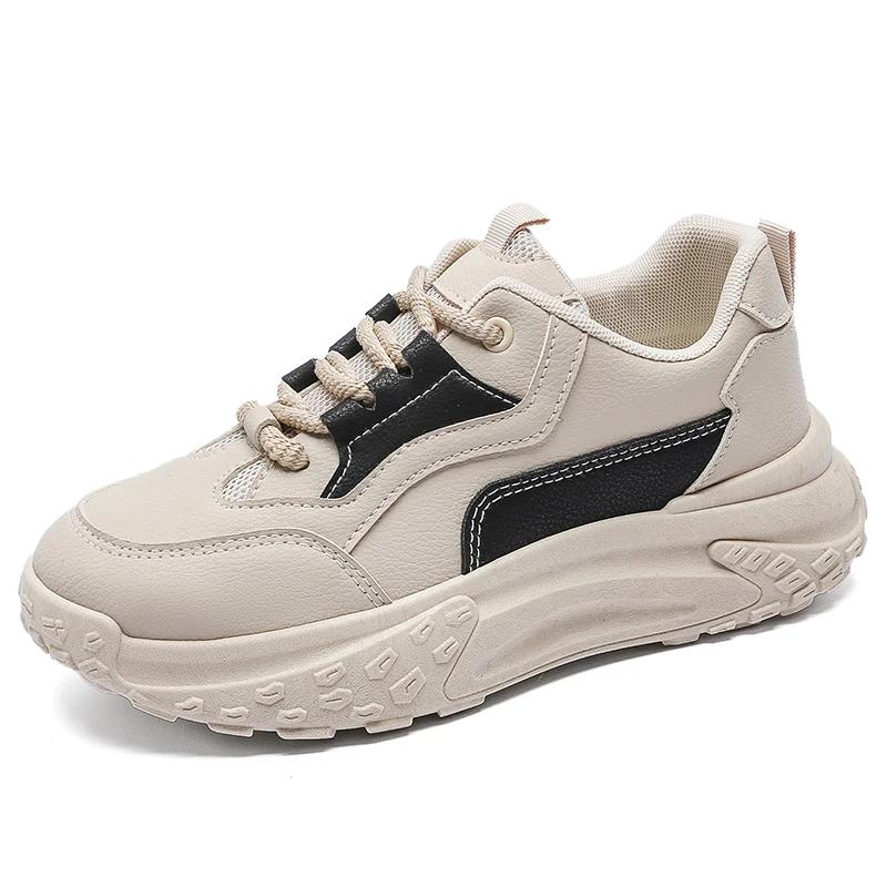 Fashion Round Nose Winter Women Retro Shoes Tennis High Quality Basketball Stylish Sneakers Sports 4yrs To 12yrs Sho Tens Ternis