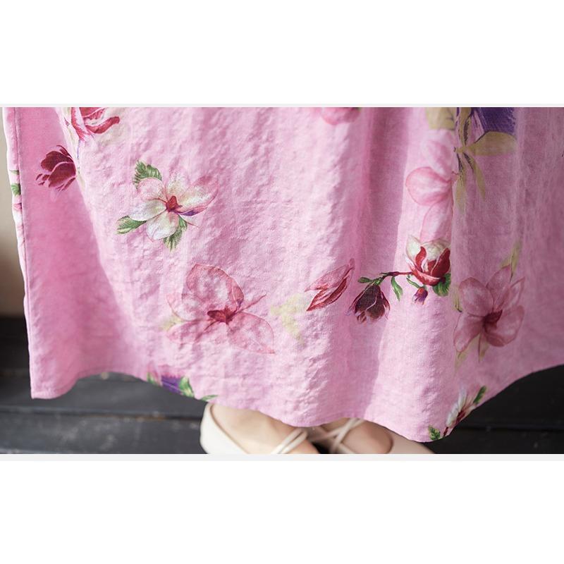 DIMANAF 2024 Летнее женское базовое длинное богемное платье больших размеров с цветочным принтом, новые свободные винтажные платья больших размеров