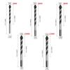 Professional Multi Size Masonry Drill Bits Triangular Shank Drill For Tile Glass Ceramic Wood With Carbide Alloy Tips