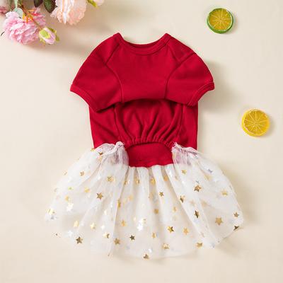 1 шт. Рождественская зимняя одежда для питомцев, платье на двух лапах для собак, кошек, полиэстеровая ткань, праздничный наряд, принадлежности для украшения собак