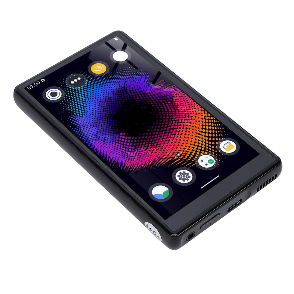 MP3-плеер 128 ГБ Bluetooth WiFi MP4 MP5-плеер с 5-дюймовым сенсорным экраном, чип MTK MT6762, Hi-Fi звук без потерь для детей
