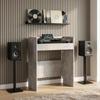 DJ Table Concrete Grey 62 x 45 x 102 cm Engineered Wood