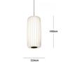 Modern Japanese Wabi Sabi Silk E27 Chandelier Nordic Home Decor Designer Lamp Living Dining Room Bedroom B&B Loft Pendant Lights