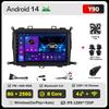 Android 14 Для Kia Carens RP 3l 2013-2019 Автомобильный Мультимедийный Видеоплеер Стерео Головное Устройство Интеллектуальные Автомобильные Системы GPS Навигация