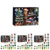 Italian Brainrot Al Acrylic Christmas Countdown Calendar With Character Figures For Holiday Decor