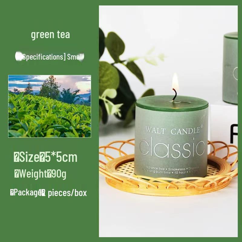 Красочные цилиндрические ароматические свечи - Бездымные для экстренных случаев, свадеб, дней рождения и украшения церкви или отеля