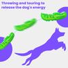 Crocodile Slow Feeder Dog Toy Silicone Puzzle Feeder with Hidden Treat Slots Outdoor Gaming Toy for Large Small Dogs
