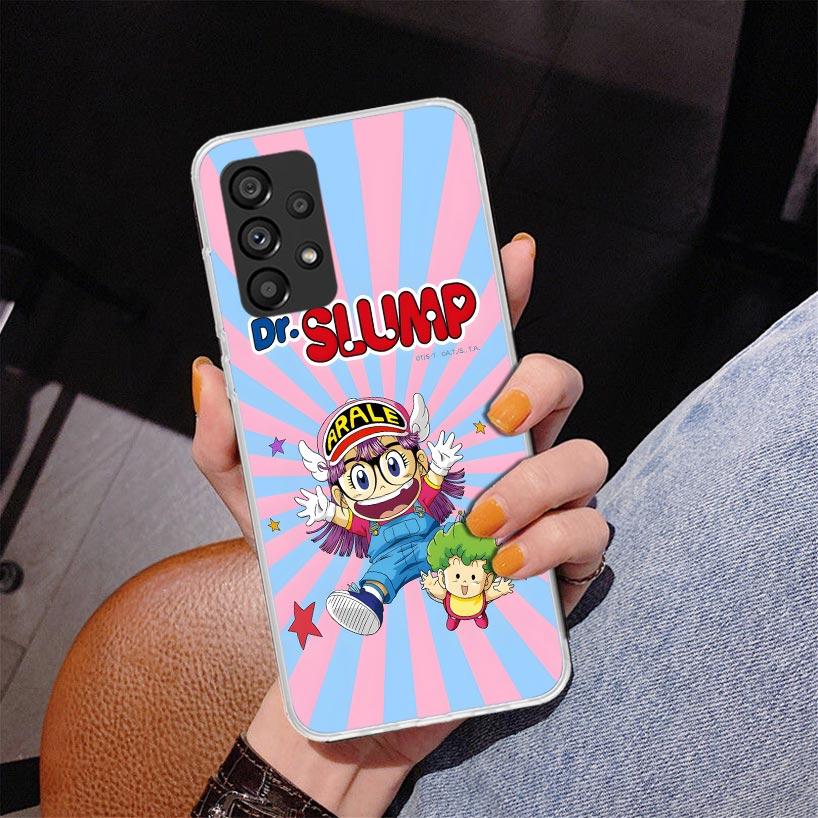 Arale Dr Slump Phone Case For Samsung Galaxy A52 A32 A22 A12 A51 A31 A50S A30S A20S A10S Note 20 Ultra 10 Plus S10 A72 A71 Galax