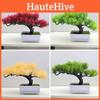 Pinus Zucc Bungeana Artificial Bonsai Potted Plant For Home Decor Projects