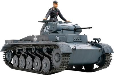 Tamiya Серия военных миниатюр 292 Немецкая армия Панцер II Французский фронт Пластиковый модельный набор 35292 1/35 Нет. Аусф. A-C