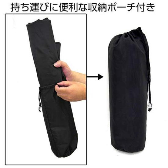 Girls Panzer Final Chapter Kuromori Mine High School Rain & Girls' Poncho/BLACK