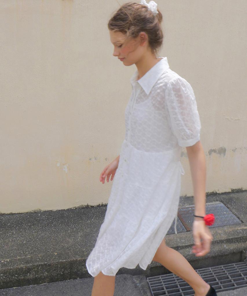Hakesh Lena Dress_White