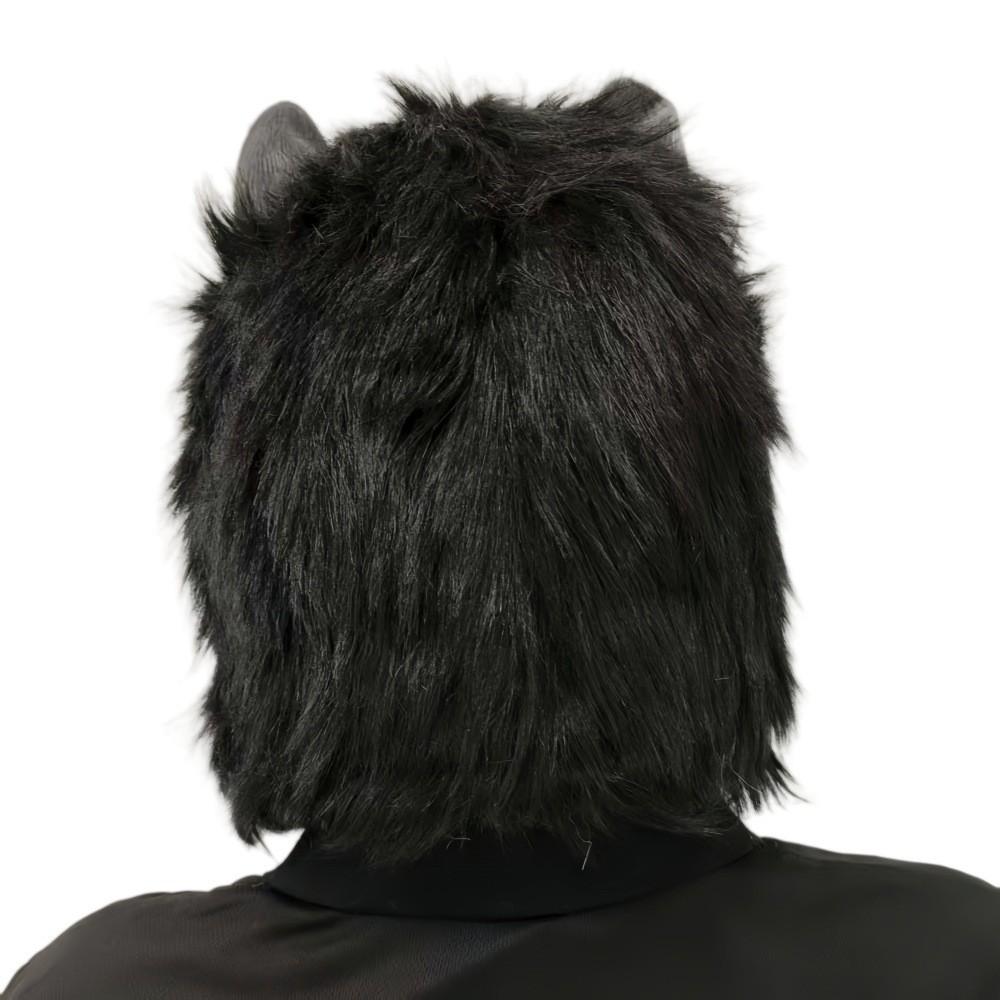 Плюшевая маска-голова хаски с забавным костюмом животного для Хэллоуина и вечеринок