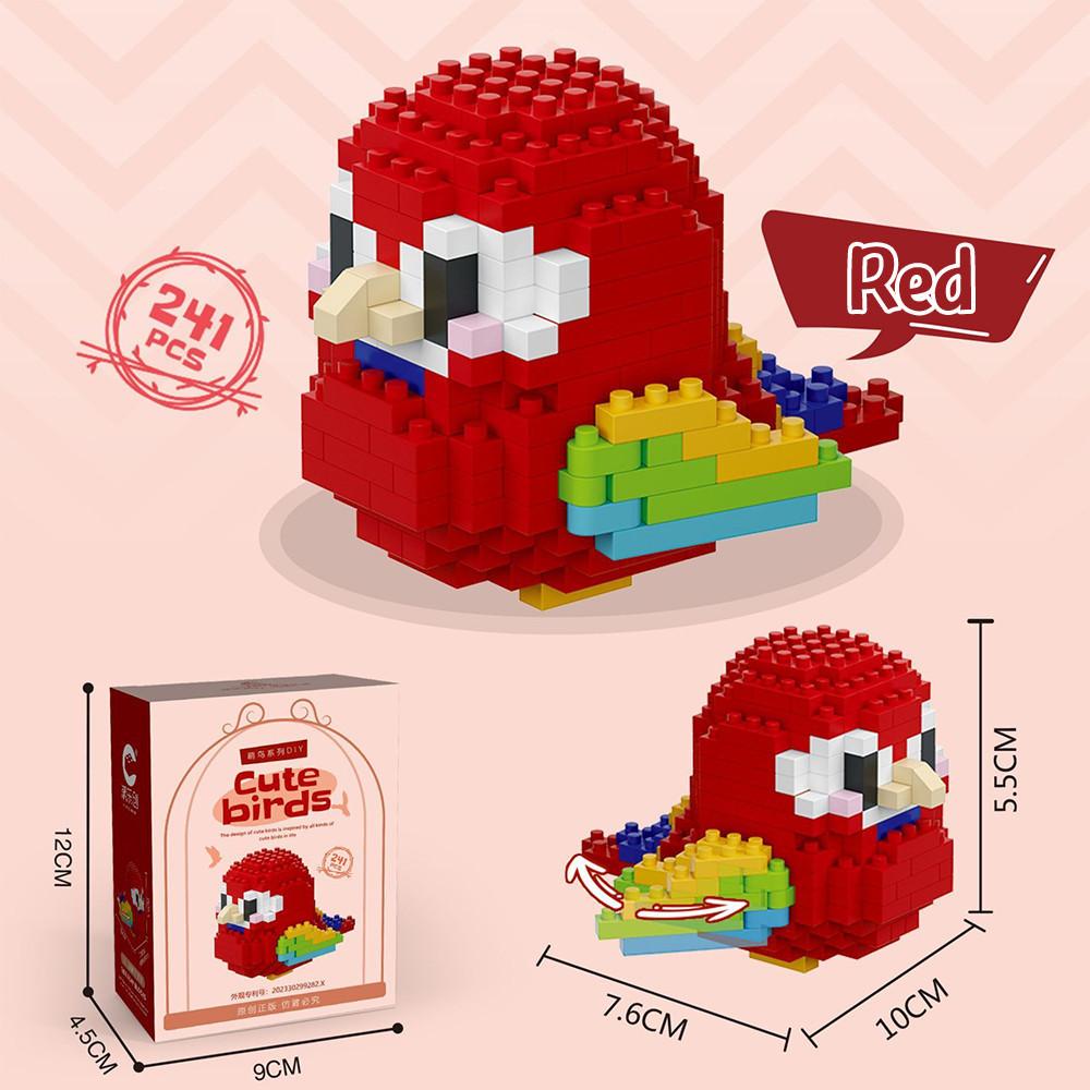 3D алмазная модель, милые птички, кирпичи, образовательные игрушки, подарок на день рождения для детей 6 лет