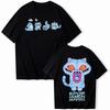 Devil Hunter Tiger T-shirt Hunter Tiger Fans Top Cute Animal T-shirt Suitable for Men and Women Anime Aesthetics Corner