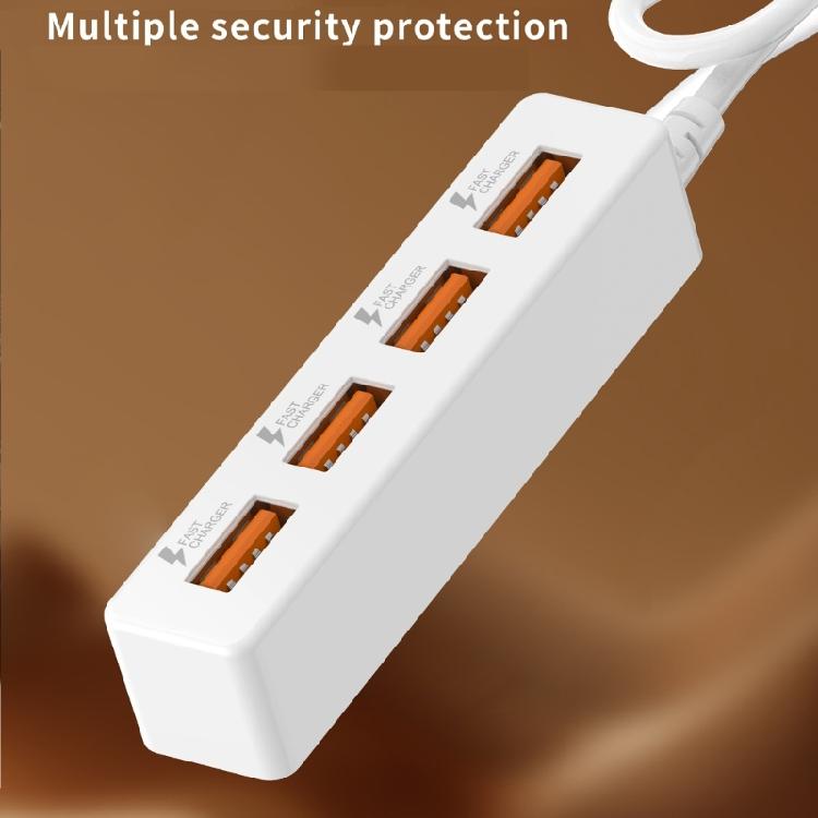 Кабель-разветвитель USB2.0 4 в 1 для зарядки USB Папа на 4 USB2.0 Мама Удлинительный кабель Разветвитель для зарядки данных
