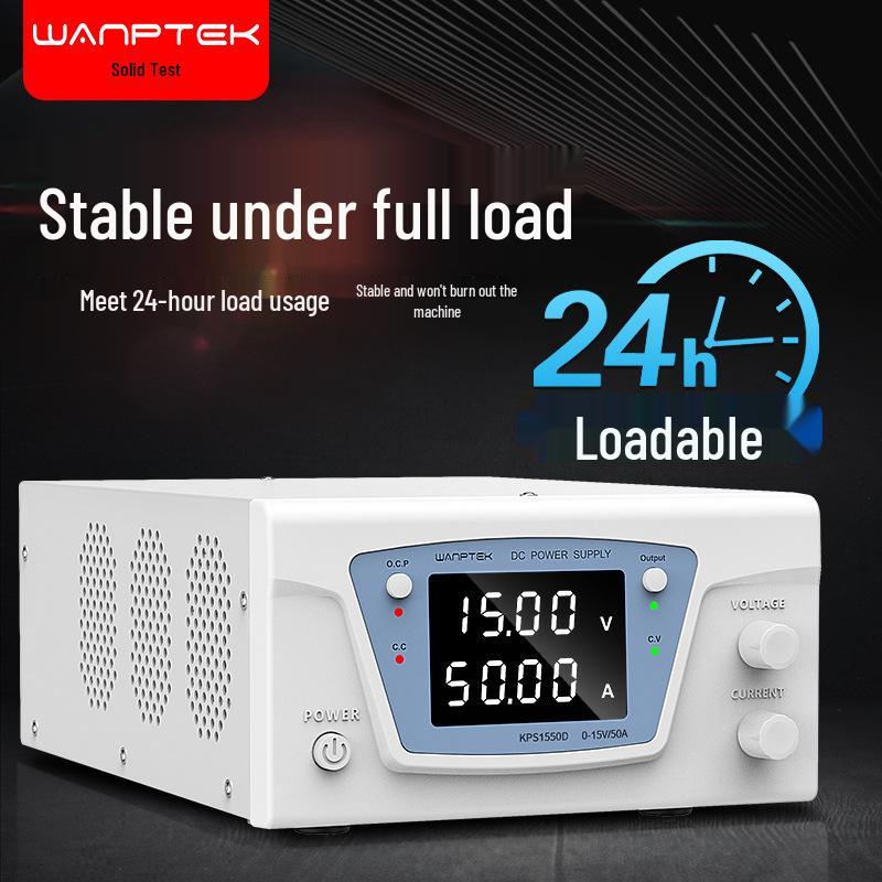 GuCe KPS1550D 15V 50A Adjustable DC Power Supply for Lead-Acid Battery Charging