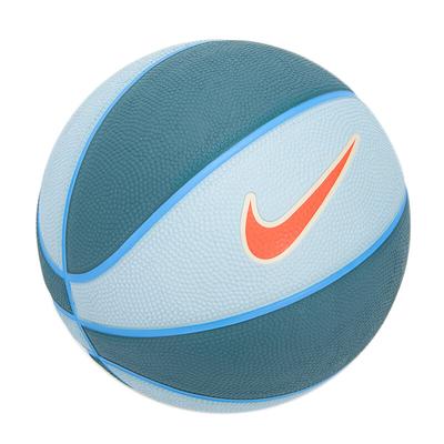 Nike Для помещений, Для улицы, Все размеры 3 мяча Детский баскетбольный мяч Синий Резиновый BB0634-408