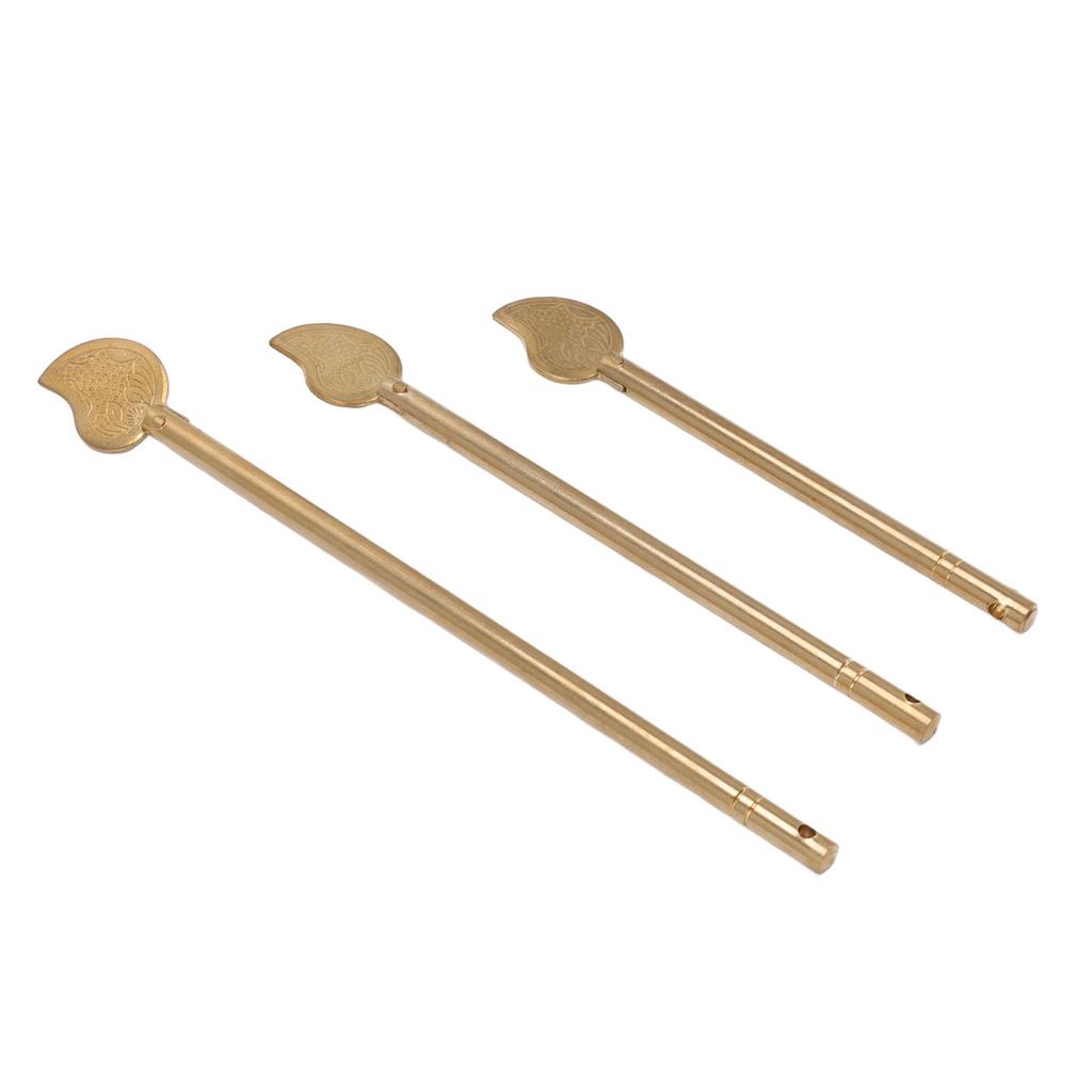 3шт. защелка для шкафа в форме листа, фиксатор для шкафа, латунный китайский болт-защелка для домашней мебели