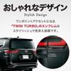 Meliore External Land Cruiser Rank 300 Series TWIN TURBO Emblem Custom Accessory Parts Mirror Black Black