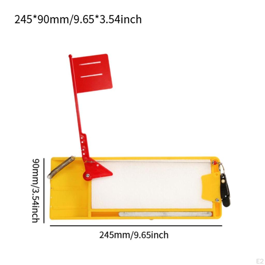 Fishing Planer Board Tackle Inline Side Clip Medium Quick Grip Snap Release for