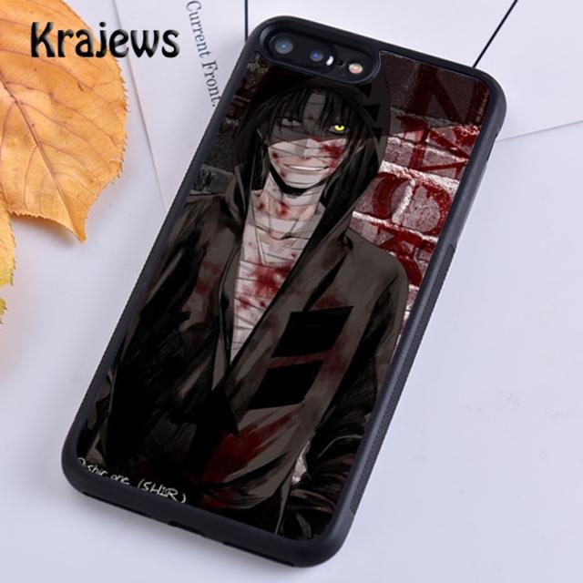 Чехол для телефона Krajews Satsuriku No Tenshi для iPhone 14 5 SE 6s 7 8 plus X XR XS 11 12 13 pro max Samsung Galaxy S21 S22ultra