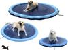 Fountain Mat Pool Pet Fountain Dog Foldable Baby Easy To Summer Water For and Large Dogs [Large, 150cm] Pool, Kids' Mat, Heavy-Duty Pool, Kids' Pool,