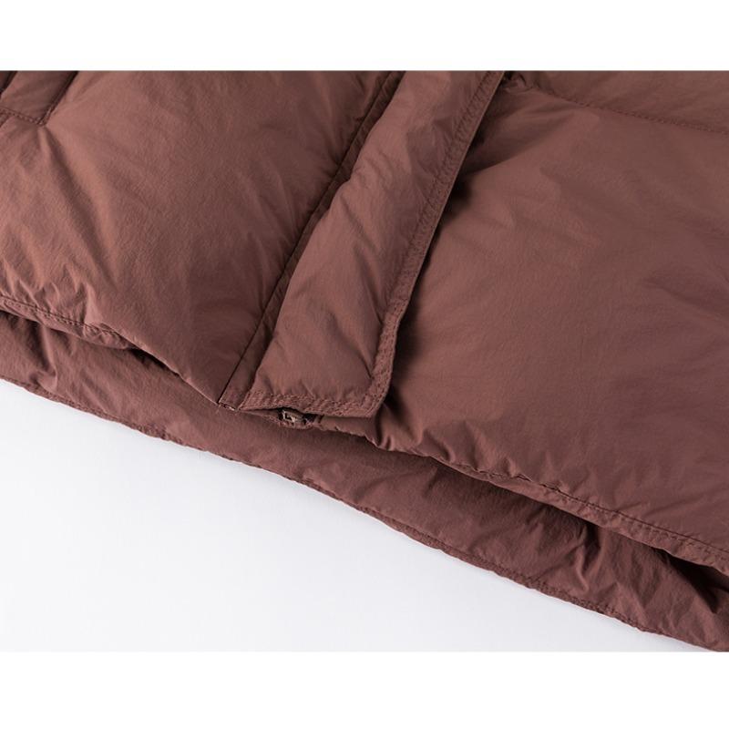 Модная женская хлопковая куртка-пуховик с капюшоном и длинным рукавом, повседневная зимняя свободная толстая пуховая куртка, женская элегантная куртка на молнии с завязками 25443