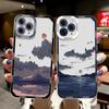 Чехол для телефона с изображением пейзажа и масляной живописи для iPhone 11, чехлы для iPhone 14 Pro Max 13 12 11 X Xr Xs 7 8 Plus 13mini Se 2020 2022, мягкий чехол