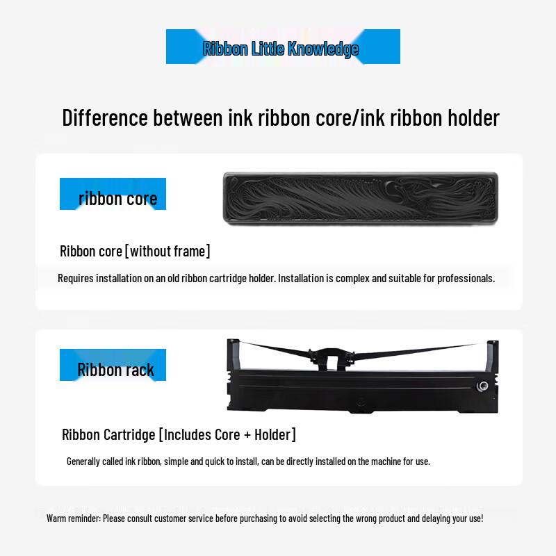 ERC-09B Black Printer Ribbon Cartridges (10-Pack)