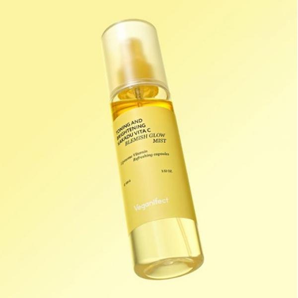 Veganifect Тонизирующий и осветляющий спрей Kakadu Vita C Blemish Glow Mist 100 г