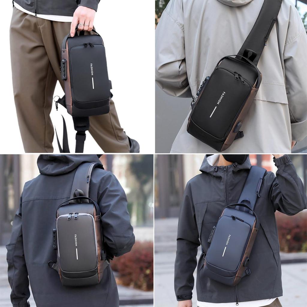 MY CHARM TOKYO Сумка-банан для мужчин и Женская сумка через плечо Crossbody для улицы, Безопасность, Легкая, Водоотталкивающая, Сумка, Сумка-мессенджер, Сумка, Многофункциональная,