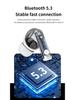 Беспроводные наушники Bluetooth 5.3 TWS J20: Высококачественная гарнитура с сенсорным управлением, готовая к спорту, с двумя наушниками