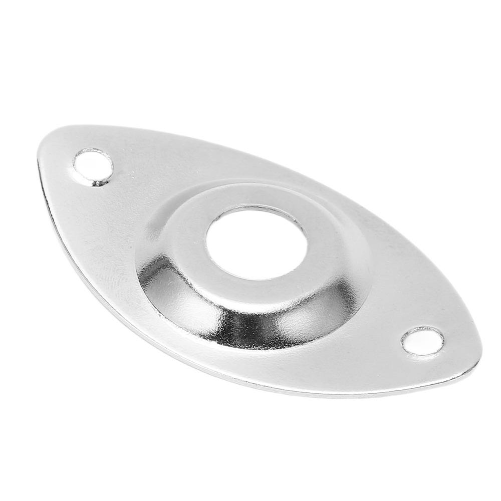 3PCS With Screws Guitar Output Jack Plate Bass Output Jack Socket Electric Guitar Replacement Parts