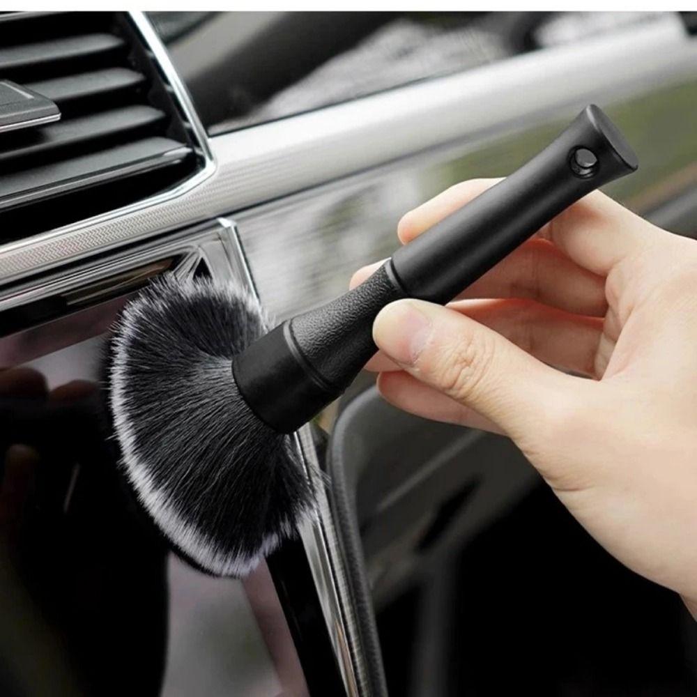 Ultra- Soft Auto Detail Brush Kit Scratch-Free Air Conditioning Brush Dust Remove Tools